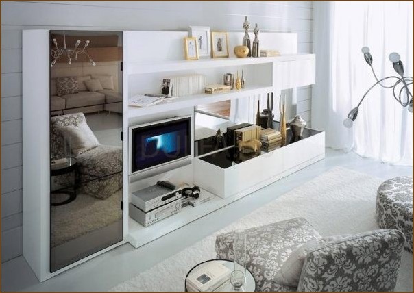 Мебельная стенка – актуальное решение для современного интерьера