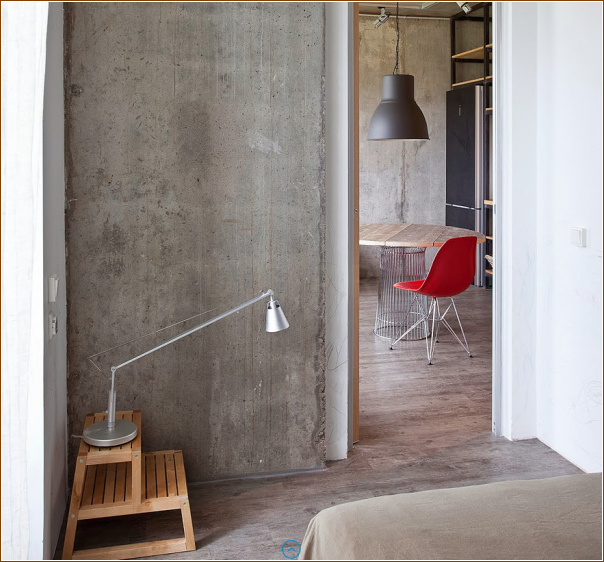 Невероятные идеи дизайна интерьера квартиры из бетона