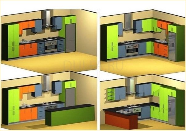 5 важнейших особенностей, которые учитываются при планировке кухни с угловым дизайном