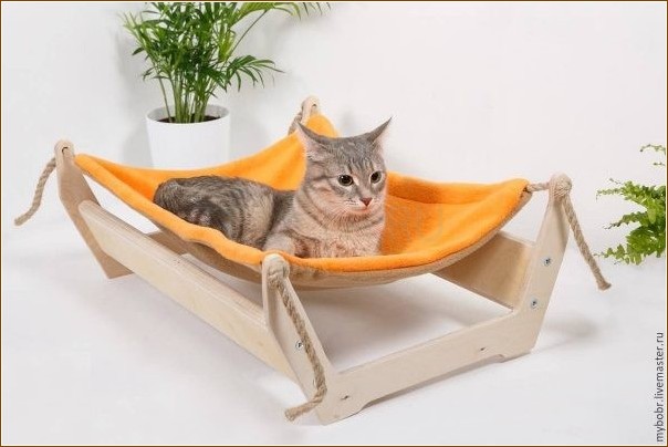Интересные идеи уютных мест для кошек