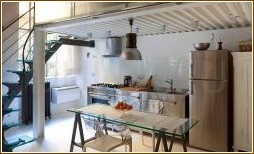 Кухня в стиле лофт (101 фото решение, 1 видео)