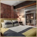 Дизайн спальни в стиле лофт 150+ фото