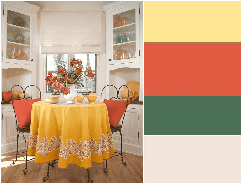 Интересные и стильные цветовые решения для мебели и аксессуаров