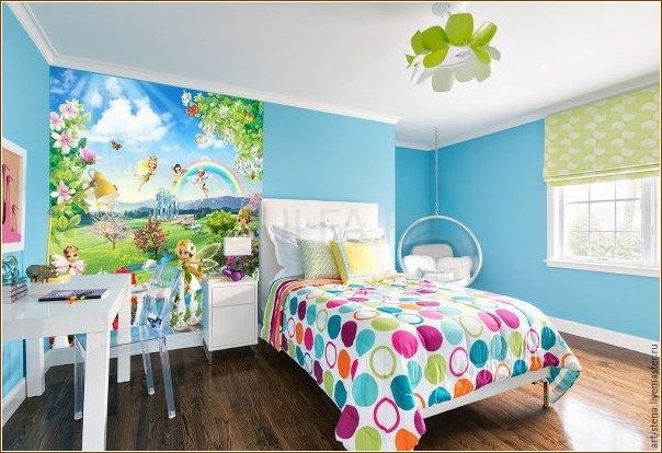 Какой цвет лучше для детской комнаты?