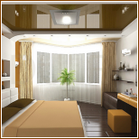 Дизайн натяжных потолков в спальню: особенности выбора и дизайна