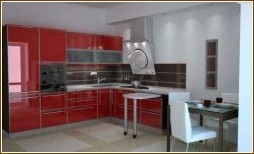 Дизайн угловой кухни (220 фото дизайна, 1 видео)