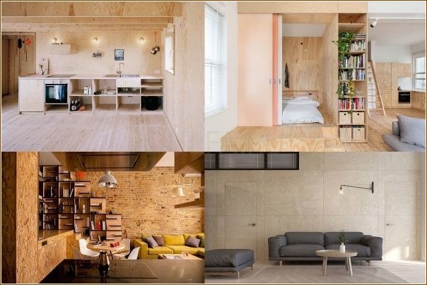 Ways to use plywood in the interior