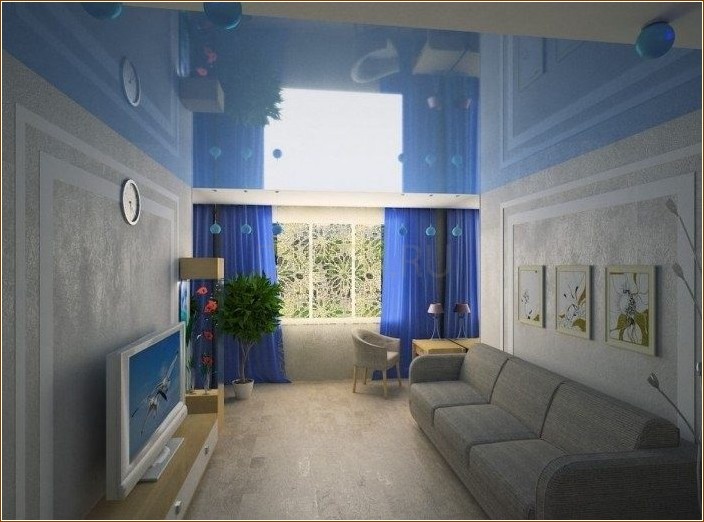 Visual effects for a narrow room, recommendations for arrangement