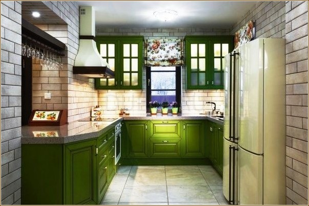 Какой цвет самый практичный для кухонного гарнитура?