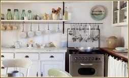 Кухня в стиле шебби-шик (100 фото, 1 видео)