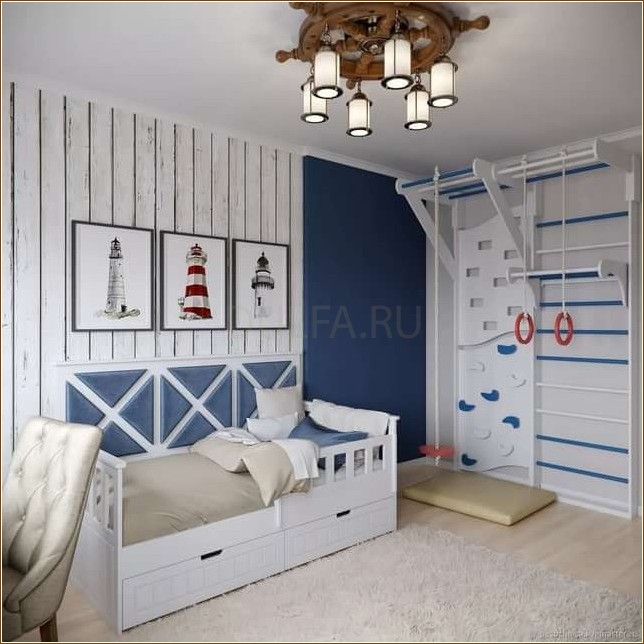Детская комната в морском стиле — лучшие идеи интерьера для мальчика и девочки