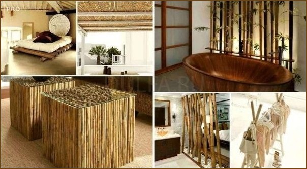 Как лучше использовать бамбук в интерьере