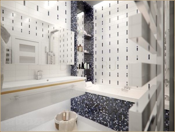 Мозаика в ванной – особенности дизайна