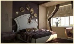 Спальня в стиле ар-деко (111 фото, 1 видео)