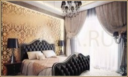 Спальня в стиле барокко (100 фото дизайна, 3 видео)