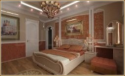 Спальня в стиле барокко (100 фото дизайна, 3 видео)