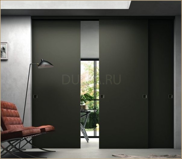 Sliding doors - a current trend in modern interior