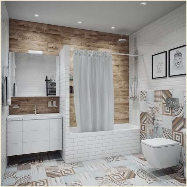 Топ — 5 вариантов интерьера ванной комнаты