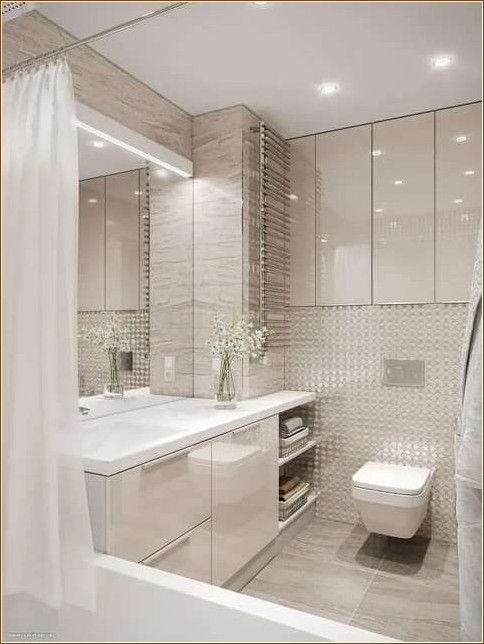 Топ — 5 вариантов интерьера ванной комнаты