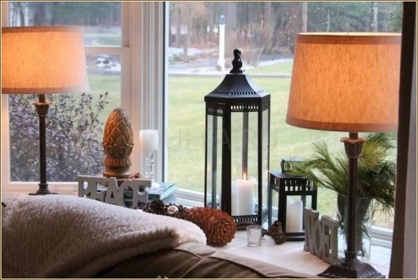 Window sill decoration options (window sill) Window sill decoration options