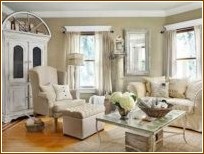 Vintage style in the interior of the apartment (style, vintage, interior) Vintage style in the interior of the apartment
