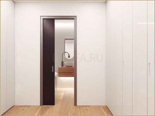 Stylish room, with a door to the dressing room