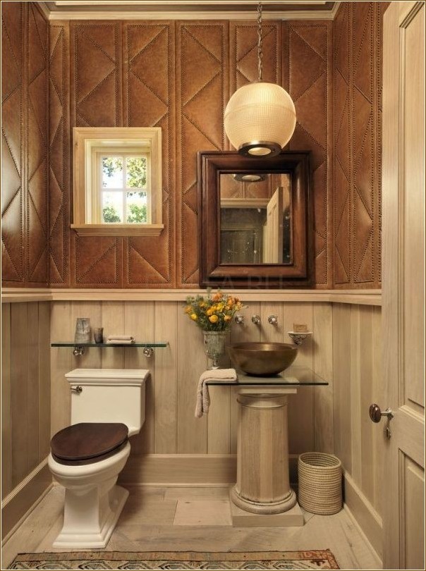 Stylish design ideas for a country bathroom