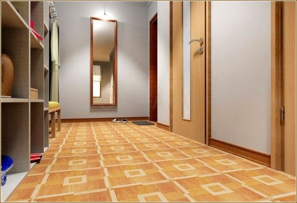 Is it worth decorating the hallway with porcelain stoneware?