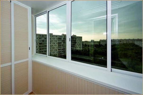Variations of balcony glazing