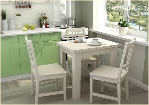 Выбираем столы и стулья для маленькой кухни