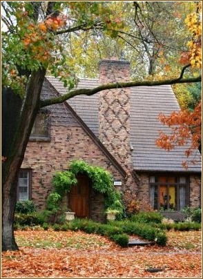 Country cottages (150 beautiful design photos)