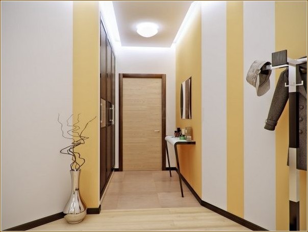 Правильная отделка стен в коридоре или прихожей