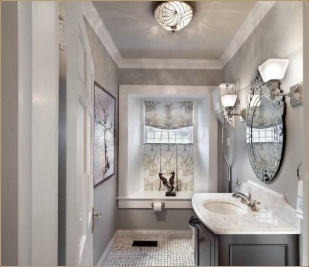Жемчужный интерьер ванной комнаты — доступная роскошь для дома
