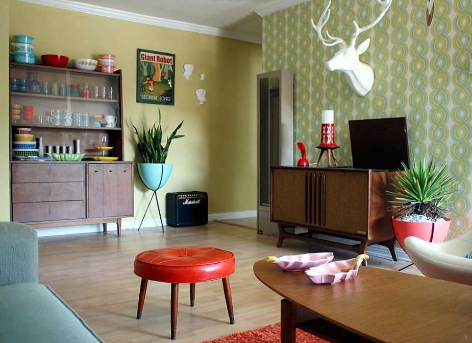 Ретро стиль в интерьере: как создать яркую историю в своей квартире