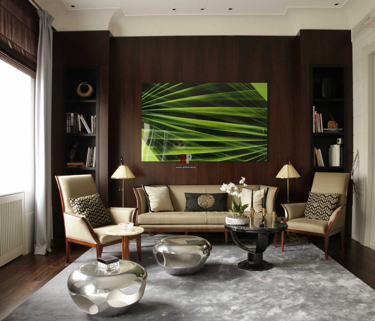 Интерьер гостиной: украшения и мебель для создания комфорта и стиля