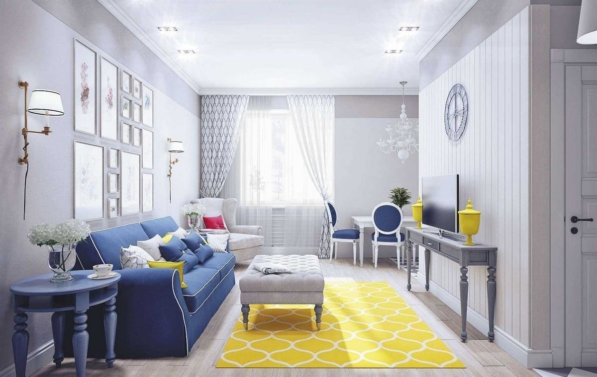 Желто-серый интерьер: комбинация стиля и пространства; Как лучше сочетать желтый с серым
