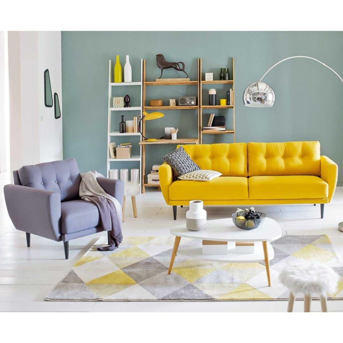 Желтый диван в интерьере: солнечный акцент вашего дома
